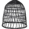 KNUTE Lampskärm 50cm Svart IP44