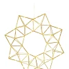 Krans Edge Mässing 40cm