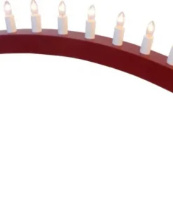 Kulle Ljusstake Röd