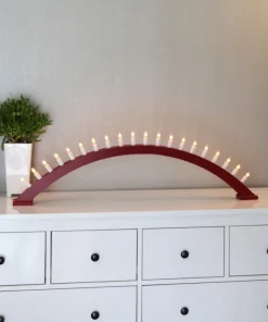 Kulle Ljusstake Röd