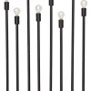 LADDA USB Ljusstake 40cm Svart