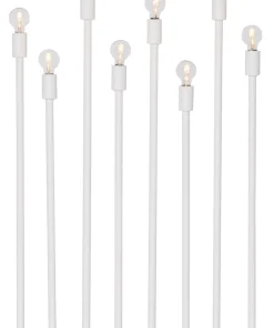 LADDA USB Ljusstake 40cm Vit