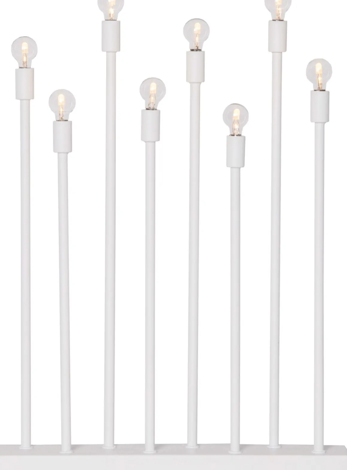 LADDA USB Ljusstake 40cm Vit