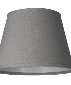 LAMPSKÄRM Linne Klotfäste Grå 20cm