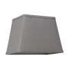 LAMPSKÄRM Linne Ringfäste 16/23,5cm Grå