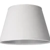 LAMPSKÄRM Linne Ringfäste Vit 25cm