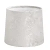 LAMPSKÄRM Sammet 16/14cm Grå