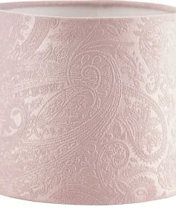 LAMPSKÄRM Sammet 20/17cm Rosa
