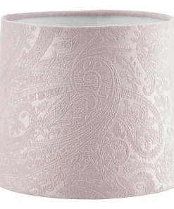 LAMPSKÄRM Sammet 16/14cm Rosa