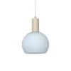 LAPPONIA Fönsterlampa 15cm Trä/Vit