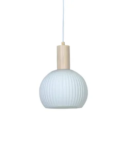 LAPPONIA Fönsterlampa 15cm Trä/Vit
