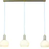 LAPPONIA Taklampa 85 cm Vit/Trä