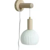 LAPPONIA Vägglampa 15cm Vit