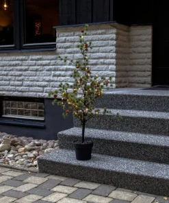 LARIX Dekorationsträd Batteri 117cm Grön IP44