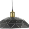 LASERSKUREN Takpendel 32cm Svart/Guld
