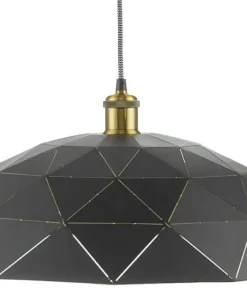 LASERSKUREN Takpendel 50cm Svart/Vit