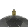 LASERSKUREN Takpendel 40cm Svart/Vit