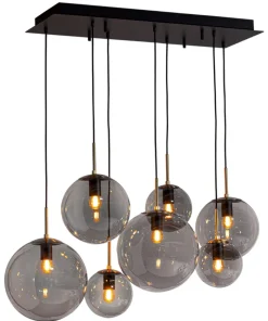 Laura Taklampa 7:a 86cm Svart/Rökgrå