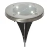 LAWNLIGHT 3-PACK Solcellsljus 2cm Silver IP44
