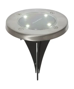 LAWNLIGHT 3-PACK Solcellsljus 2cm Silver IP44