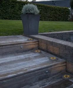 LAWNLIGHT Solcells-spotlight 2-Pack 11cm Grå