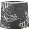 LEAF Lampskärm Tyg 20cm Svart