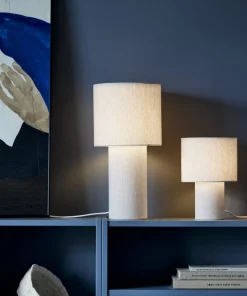 LEAH Lampfot E27 28cm Beige