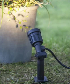 LED-SPOT Markspot 19cm Svart IP65