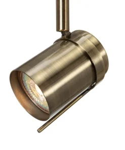 LIBRA Golvlampa 155cm Antik/Vit skärm