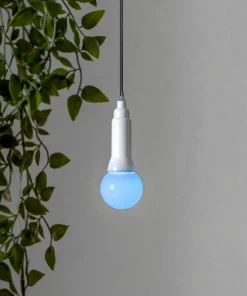 LIGHTY Lampupphäng Utomhus 750cm Svart/Multi