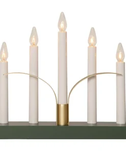 LILJA Ljusstake 5L 30cm Grön