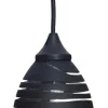 LINJÄR Fönsterlampa 9cm Svart