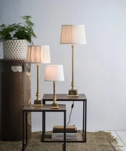 LINNÉ Lampfot 65cm Guld