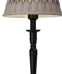 LINNE VECKAD Lampskärm 16/25cm Grå