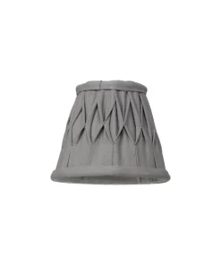 LINNE VECKAD Lampskärm 8/14cm Grå
