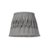 LINNE VECKAD Lampskärm 13/20cm Grå