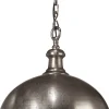 LIVERPOOL Taklampa 70cm Råsilver