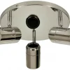 LIVORNO Takspot Rund 3L 25cm Krom IP44