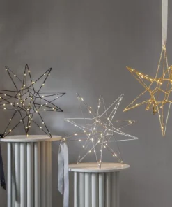LIZZY Stjärna 47cm 60LED Svart