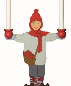 Ljusstake Sundborn Pojke