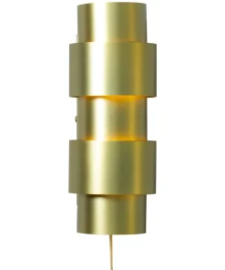 LORENA Vägglampa 13cm Mässing
