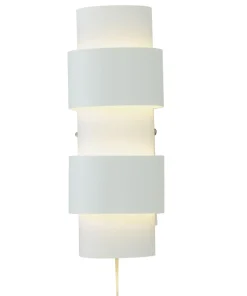 LORENA Vägglampa 13cm Vit