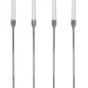 LOTTIE Ljusstake Batteri 4L 48cm Krom