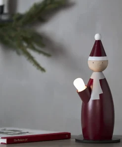 LUCIA CLASSIC Ljusstake 1L 28cm Röd