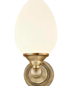 LUIGI Vägglampa Bad 23,5cm Antik/Vit IP44