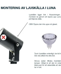 LUNA Allroundspot 15cm 12V Aluminium IP65
