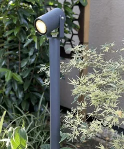 LUNA65 Trädgårdsspot 65cm 12V Grå IP65