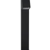 LUTON Stolpbelysning IP44 100cm Svart