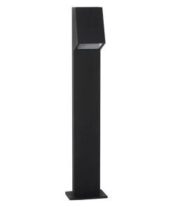 LUTON Stolpbelysning IP44 100cm Svart