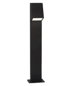 LUTON Stolpbelysning IP44 100cm Svart